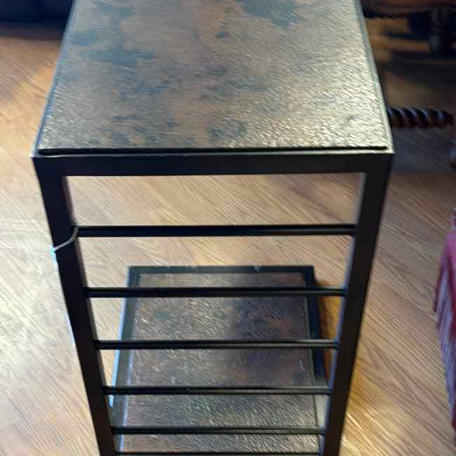 Hook C-Shaped Copper Side Table