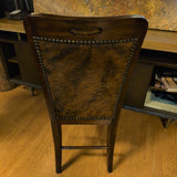 Theodore Alexander Brindle Cowhide Side Chair