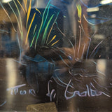Landscape / abstract on glass