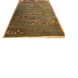 Hand-Knotted Odegard Figural Wool Rug 9 x 11'6"