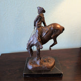 THE OUTLAW BY REMINGTON BRONZE