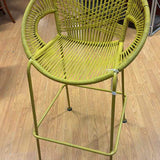 Article Kasiko Yellow Outdoor Barstool
