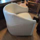 Artistica Natalie White Swivel Chair