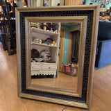 Large Gold Mirror w/Faux Stone Accents
