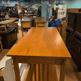 Mission Style 3 Drawer Desk