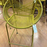 Article Kasiko Yellow Outdoor Barstool