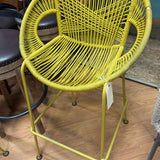 Article Kasiko Yellow Outdoor Barstool