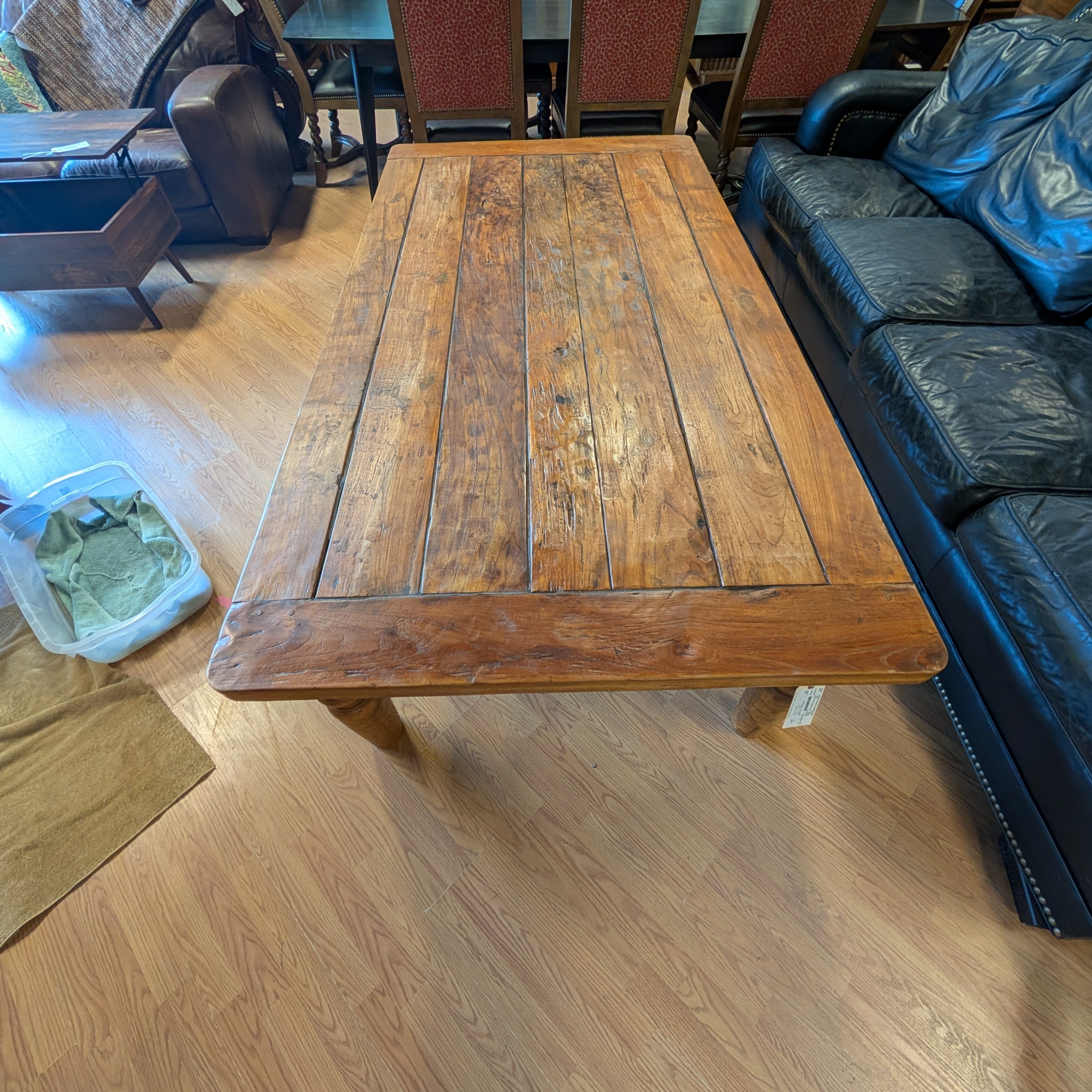 Rustic Plank Coffee Table