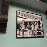 Framed Led Zeppelin "Starship" Print ~ 1970s