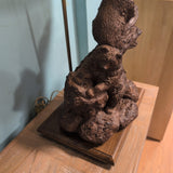 TABLE LAMP BEARS PLAYING