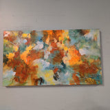 Original abstract painting by Rachel Hirning, local. canvas