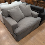 Macy's Brenalee Light Gray Chair and a Half