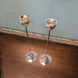 STERLING Candleholders 1960s Duchin Creation