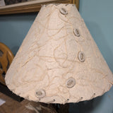 TABLE LAMP VINTAGE WOOD/ANTLERS