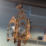 CHANDELIER LOUIS XV STYLE GOLD