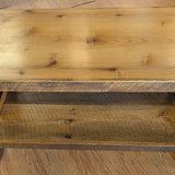 Custom Wood Bench / Table ~ Shelf Below