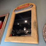Arched Carved Canoe Mirror