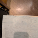 Noir Designer Off White 3 Drawer Nightstand ~ AS IS ~ Panel Shrinkage ~ $2000 ne