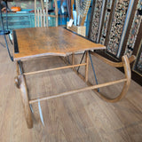 ANTIQUE SLED/SLEIGH COFFEE TABLE
