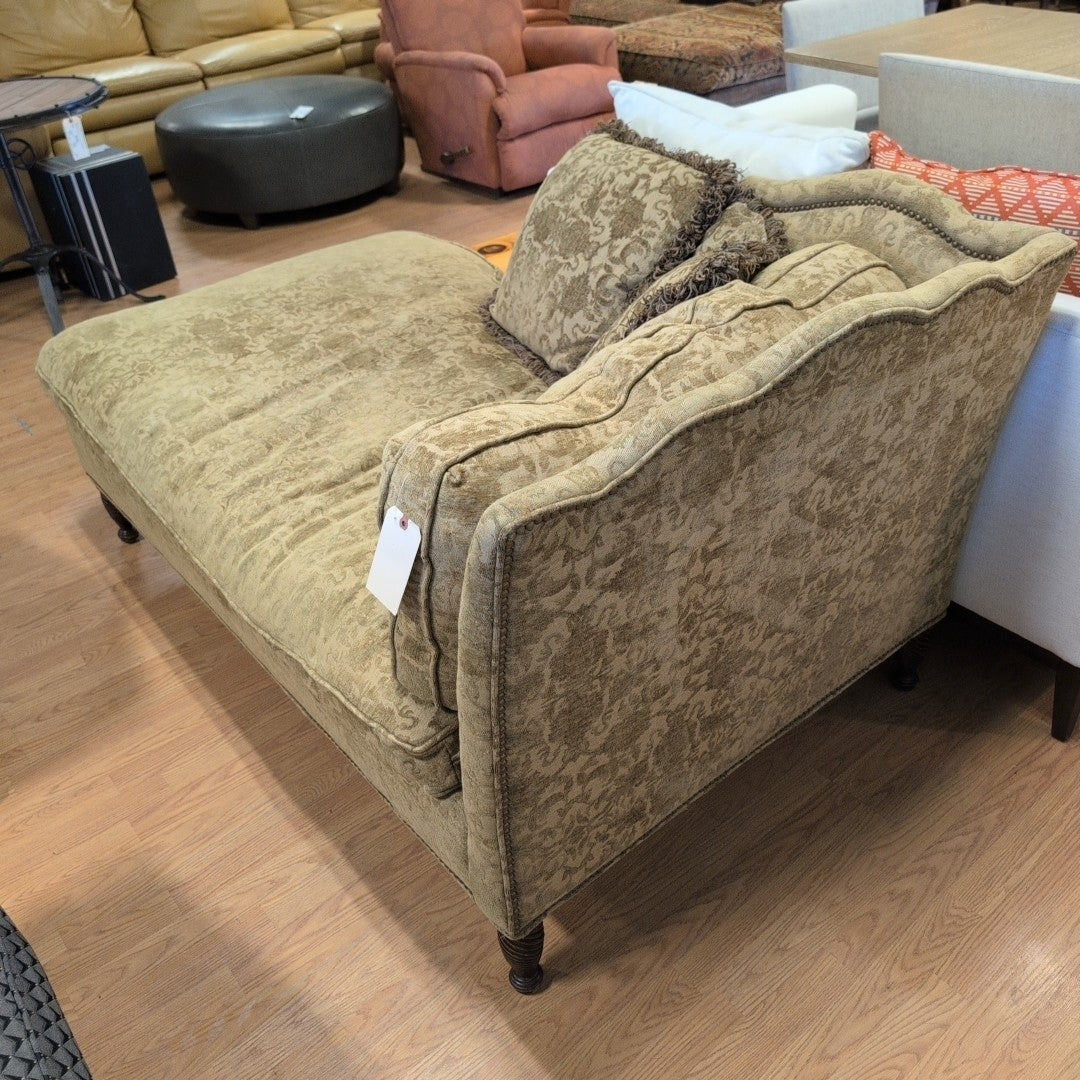 Stanford Furniture Floral Chaise Lounge