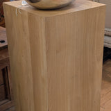 Marlow Art Pedestal ~ Blonde ~ Large