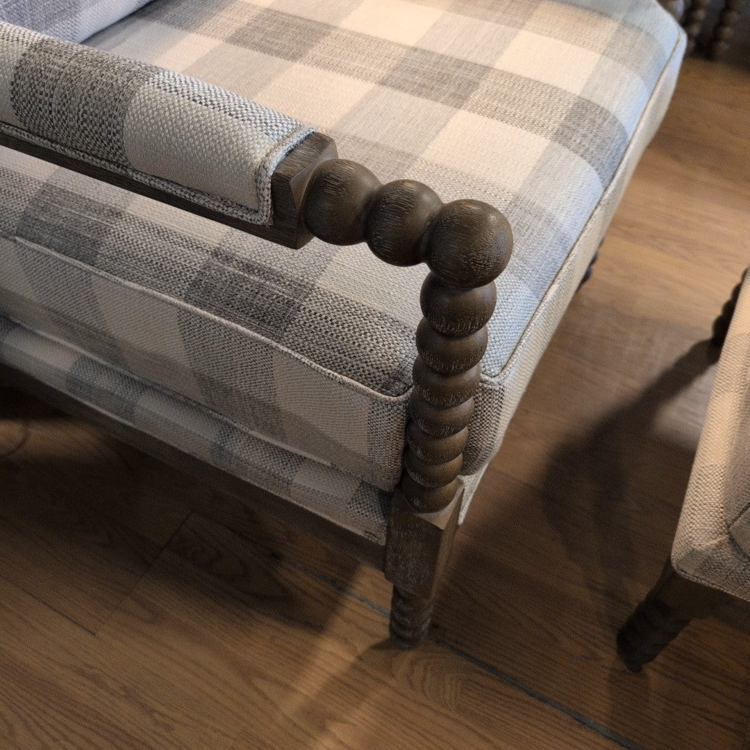 Leilani Accent Chair w/Ottoman