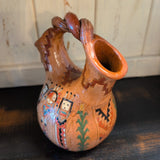 NAVAJO WEDDING VASE CRAFTED BY KEN & IRENE WHITE