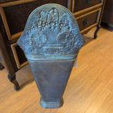 VTG REPOUSSE BRASS UMBRELLA STAND SHAPED LIKE A GRAPE HOD BELGIAN