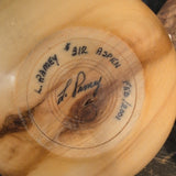 VTG HANDCRAFTED ASPEN BURL VASE