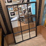 Metal Window Frame Mirror