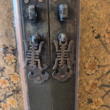 Asian Chinoiserie corner cabinet