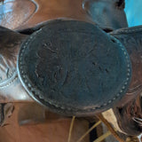 WESTERN Hereford Brand TexTan of Yoakum Saddle