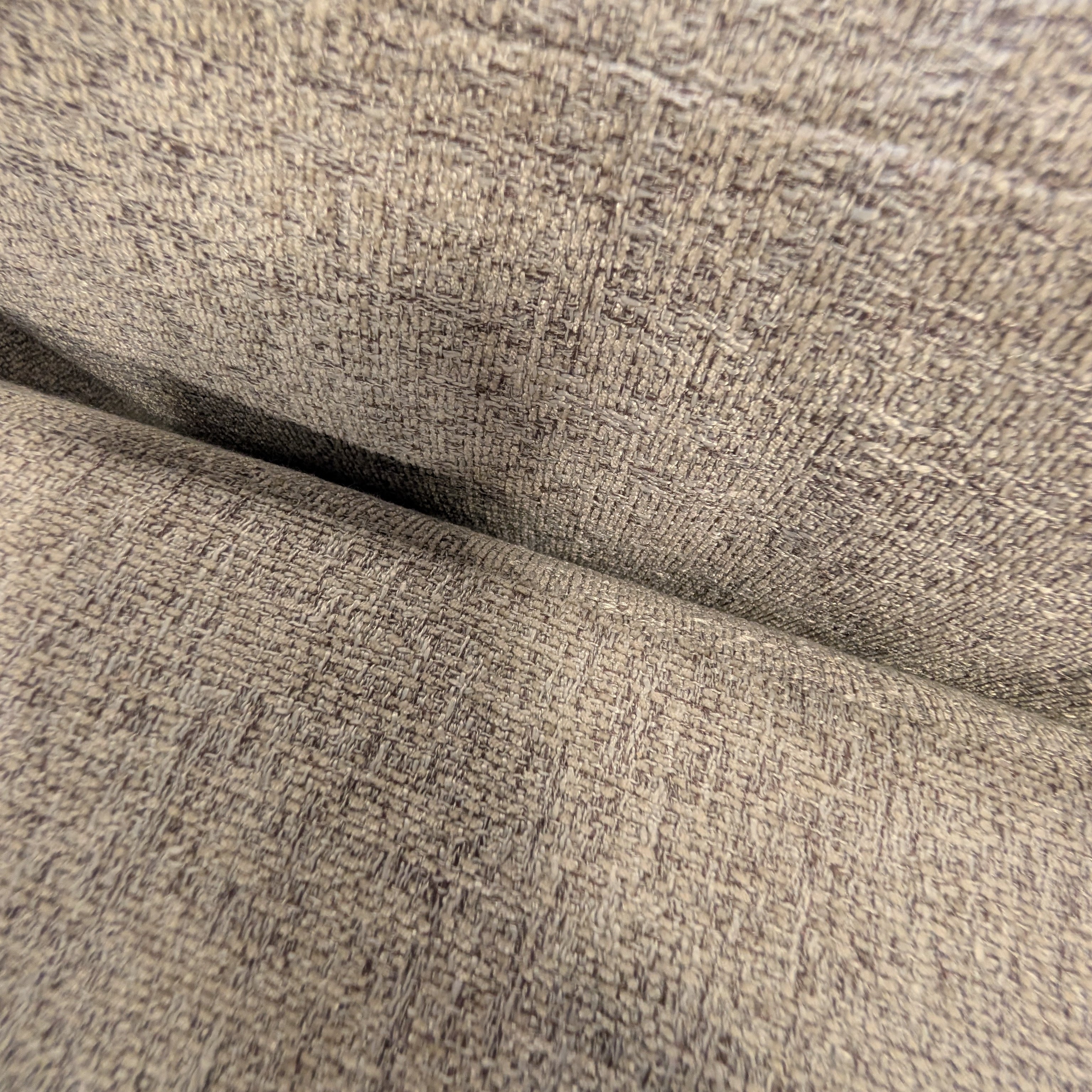 Lexington Gray Fabric Single Seat Cushion Sofa