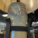 Midcentury Style Metal & Ceramic Table Lamp ~ **PAIR**