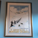 ARTWORK LE GRAND SAINT-BERNARD ANTIQUE POSTER
